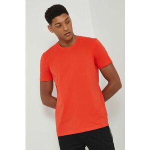 Tričko Medicine pánske, oranžová farba, jednofarebné vyobraziť