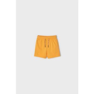 Detské krátke nohavice Mayoral oranžová farba, vyobraziť