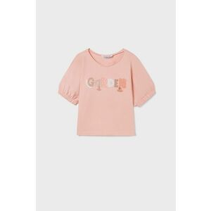 Detské tričko Mayoral ružová farba, vyobraziť