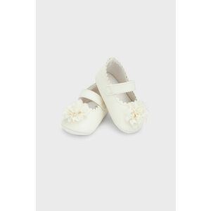 Topánky pre bábätká Mayoral Newborn béžová farba, vyobraziť