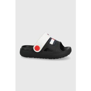 Detské sandále Tommy Hilfiger čierna farba vyobraziť