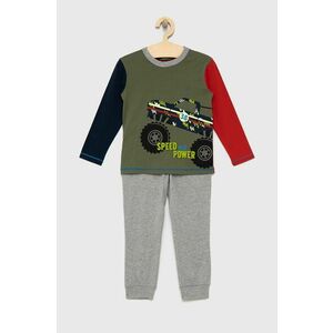Detské bavlnené pyžamo United Colors of Benetton s potlačou vyobraziť