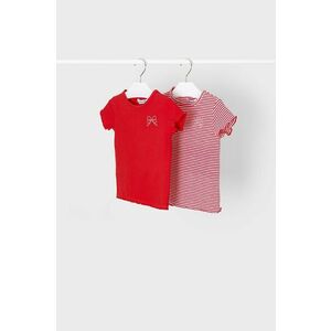 Detské tričko Mayoral červená farba, vyobraziť