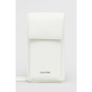 Obal na mobil Calvin Klein biela farba vyobraziť