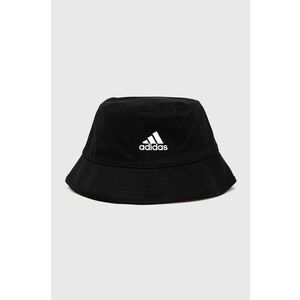 Bavlnený klobúk adidas H36810.M čierna farba, vyobraziť