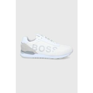 Topánky Boss biela farba vyobraziť