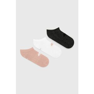 Ponožky 4F (3-pak) dámske, biela farba vyobraziť
