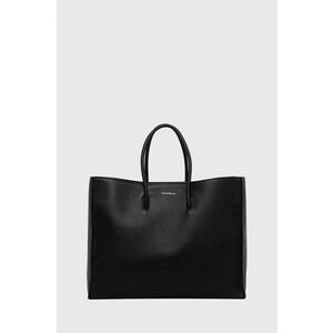Kožená kabelka Coccinelle čierna farba vyobraziť