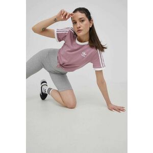 Tričko adidas Originals Adicolor dámske, fialová farba, vyobraziť