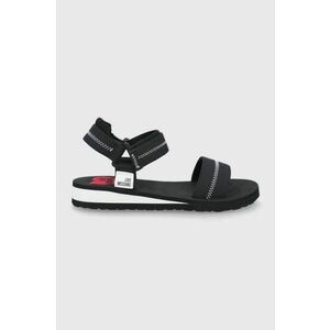 Sandále Love Moschino dámske, čierna farba, vyobraziť