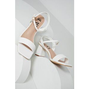 Sandále Answear Lab biela farba vyobraziť