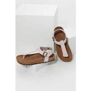 Semišové sandále Answear Lab dámske, ružová farba, vyobraziť