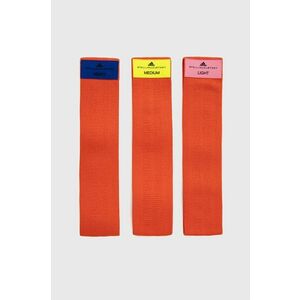 Odporová guma adidas by Stella McCartney (3-pak) H59865 oranžová farba vyobraziť