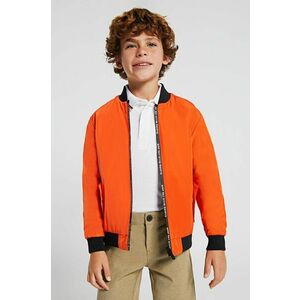 Detská bunda Mayoral oranžová farba, vyobraziť