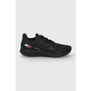 Topánky Tommy Sport čierna farba vyobraziť