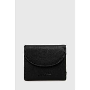 Kožená peňaženka Marc O'Polo dámsky, čierna farba vyobraziť