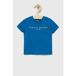 Detské bavlnené tričko Tommy Hilfiger s potlačou vyobraziť