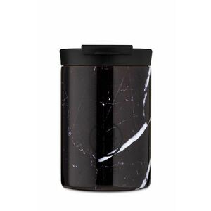 24bottles - Termo hrnček Travel Tumbler Black Marble 350ml vyobraziť