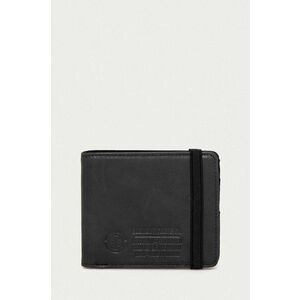 Kožená peňaženka Element pánska, čierna farba vyobraziť