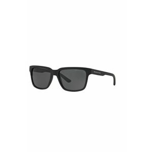 Slnečné okuliare Armani Exchange pánske, čierna farba vyobraziť