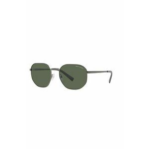 Slnečné okuliare Armani Exchange pánske, šedá farba vyobraziť
