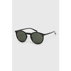 Slnečné okuliare Jack & Jones pánske, čierna farba vyobraziť