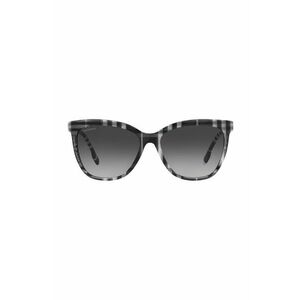 Slnečné okuliare Burberry dámske, čierna farba vyobraziť