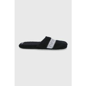 Papuče Emporio Armani Underwear čierna farba vyobraziť