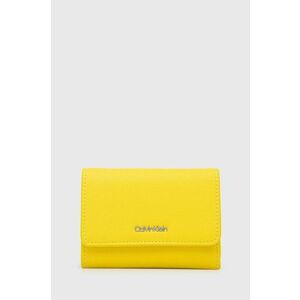 Peňaženka Calvin Klein dámsky, hnedá farba vyobraziť