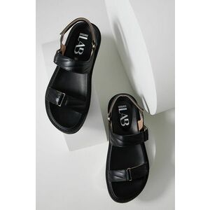 Sandále Answear Lab dámske, čierna farba, na platforme vyobraziť