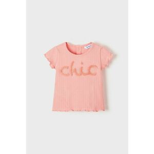 Detské tričko Mayoral ružová farba, vyobraziť