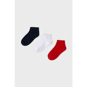 Detské ponožky Mayoral (3-pak) tmavomodrá farba vyobraziť