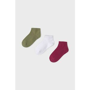 Detské ponožky Mayoral (3-pak) fialová farba vyobraziť