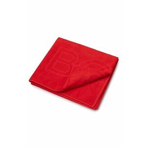 Bavlnený uterák Boss červená farba vyobraziť