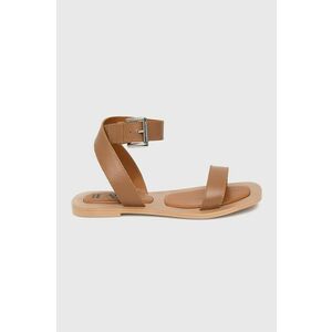 Kožené sandále Answear Lab dámske, hnedá farba, vyobraziť