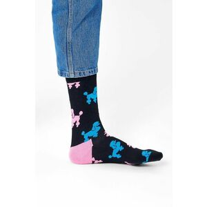 Ponožky Happy Socks pánske, čierna farba vyobraziť