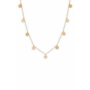Strieborný pozlátený náhrdelník Ania Kruk Cosmo zlatá farba vyobraziť