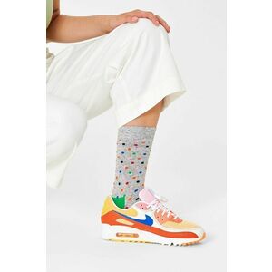 Ponožky Happy Socks dámske, šedá farba vyobraziť