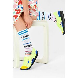Ponožky Happy Socks dámske, biela farba vyobraziť