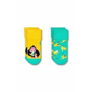 Detské ponožky Happy Socks (2-pak) vyobraziť