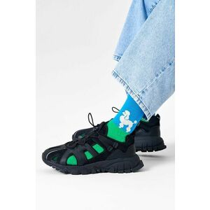 Ponožky Happy Socks pánske, zelená farba vyobraziť