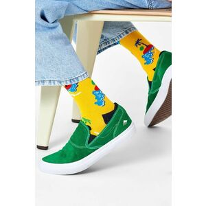 Ponožky Happy Socks pánske, žltá farba vyobraziť
