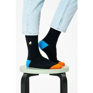 Ponožky Happy Socks pánske, čierna farba vyobraziť