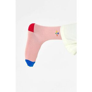Ponožky Happy Socks pánske, ružová farba vyobraziť