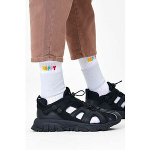 Ponožky Happy Socks pánske, biela farba vyobraziť