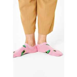 Ponožky Happy Socks dámske, ružová farba vyobraziť