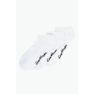 Ponožky Hype (3-pak) dámske, biela farba vyobraziť