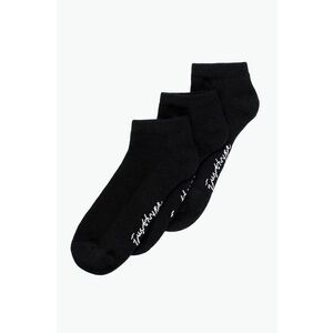 Ponožky Hype (3-pak) dámske, čierna farba vyobraziť