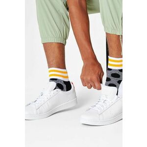 Ponožky Happy Socks pánske, šedá farba vyobraziť