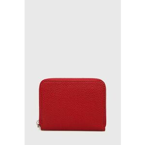Kožená peňaženka Answear Lab dámsky, červená farba vyobraziť